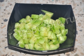 Салат с тунцом и фасолью