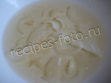 Салат с жареными баклажанами и яйцом
