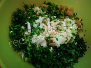 Самса с мясом курицы и грибами в домашних условиях (простое тесто)