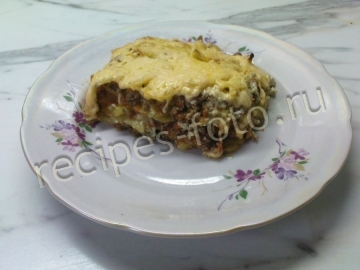 Сербская мусака с картофелем (картофельная запеканка с фаршем)