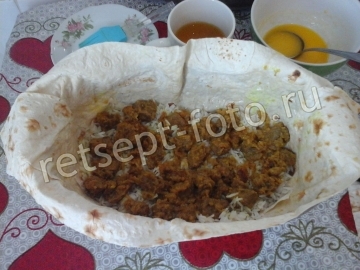 Шах-плов в лаваше