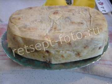 Шах-плов в лаваше