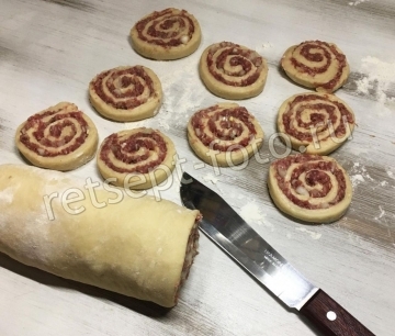 Шанежки с мясом