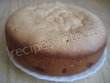 Шарлотка с бананом