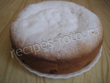 Шарлотка с бананом