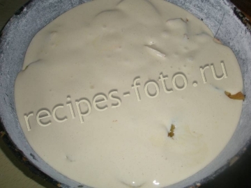 Шарлотка с яблоками