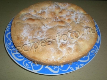 Шарлотка с яблоками