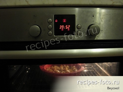 Шарлотка с яблоками и грушами