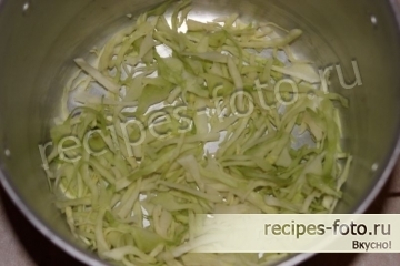 Шаурма домашняя с курицей, сыром и капустой