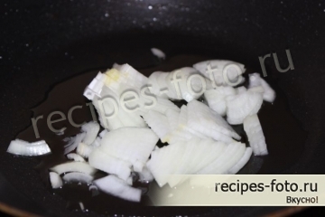 Шаурма из курицы, с грибами, сыром и овощами дома
