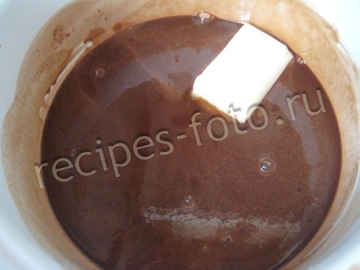 Шоколадная глазурь для торта из какао со сметаной