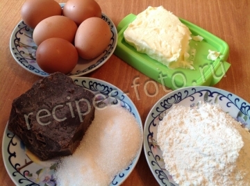 Шоколадные кексы с кусочками шоколада