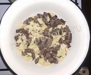 Шоколадные конфеты из какао-масла на меду