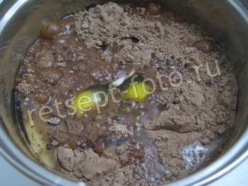 Шоколадные коржи на молоке и растительном масле