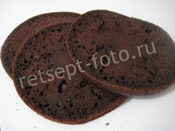 Шоколадные коржи на молоке и растительном масле