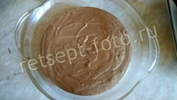 Шоколадные коржи на сметане для торта