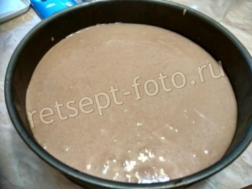 Шоколадный двухслойный чизкейк без выпечки