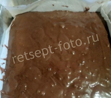 Шоколадный пирог с вишней (без яиц и молока)