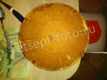 Шоколадный торт с бананами из готовых коржей