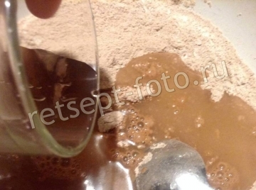 Шоколадный торт с лимонным курдом