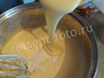 Шоколадный торт со сгущенкой