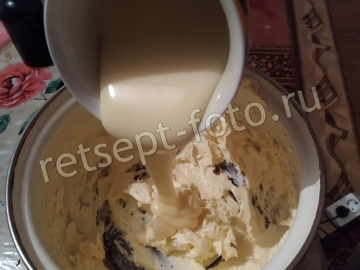 Шоколадный торт со сгущенкой