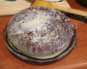 Шоколадный торт со сгущенкой в мультиварке