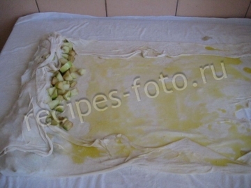 Штрудель с яблоками