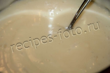 Шведский яблочный торт с заварным кремом