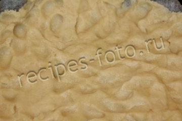 Шведский яблочный торт с заварным кремом