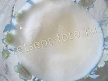 Сладкая фруктовая пицца с творогом