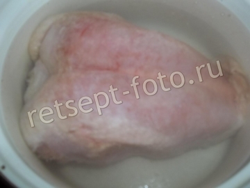 Сливочный суп с белыми грибами и курицей