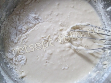 Слоеные лепешки с сахаром на сковороде