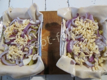 Слойки с картошкой и луком