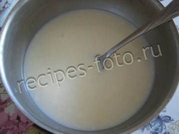 Слойки с шоколадным заварным кремом