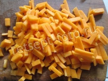 Слойки с тыквой и мясом