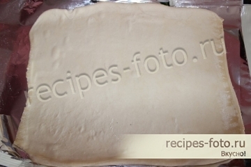 Слойки с сыром и грибами