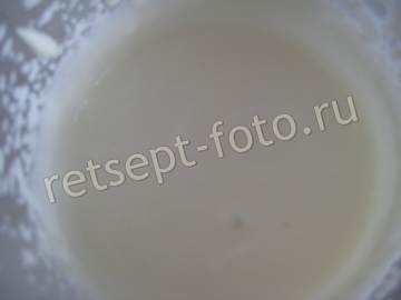 Сметанное желе со смородиной
