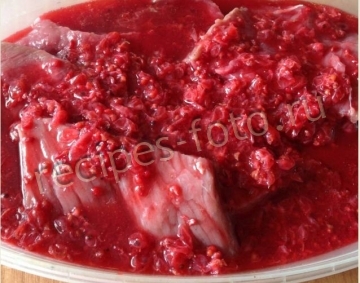 Соус из красной смородины к мясу