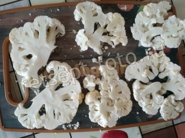 Стейк из цветной капусты в духовке