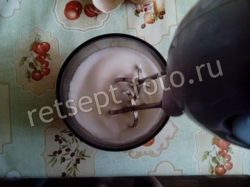 Суфле из белков с какао без желатина в микроволновке