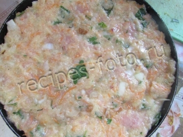 Овощное суфле с курицей для ребенка от 1 года