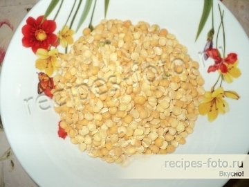 Суп гороховый с курицей