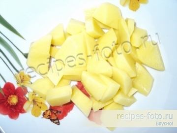 Суп гороховый с курицей