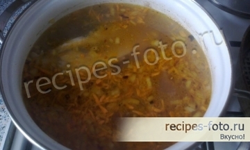 Гречневый суп с курицей