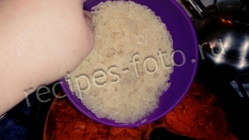 Суп харчо из говядины с рисом и томатной пастой (простой рецепт)