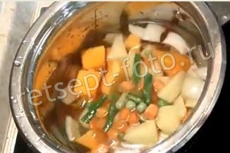 Суп-пюре с овощами и индейкой для 8 месячного ребенка