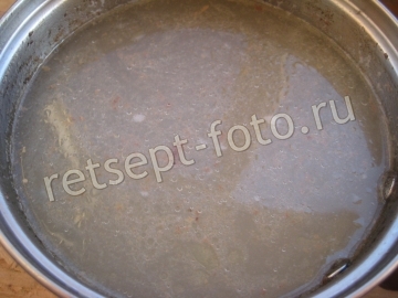 Суп с крапивой, яйцом и курицей