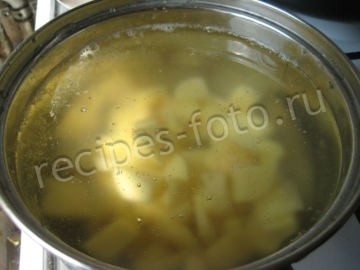 Суп с кукурузой и яйцом