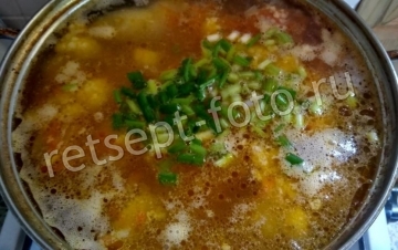 Суп с курицей и цветной капустой